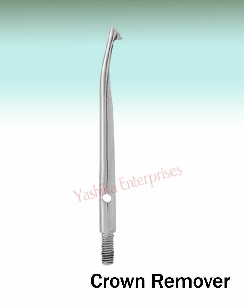 Dental CROWN REMOVER TIPS Crown Remover Tip Inverted Curved # 5 CR5 Oral Tool sd