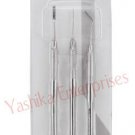 Dental Periotomes Set of 3 Instruments Kit Hollow Handle 5mm PTS3 CE Oral Tools