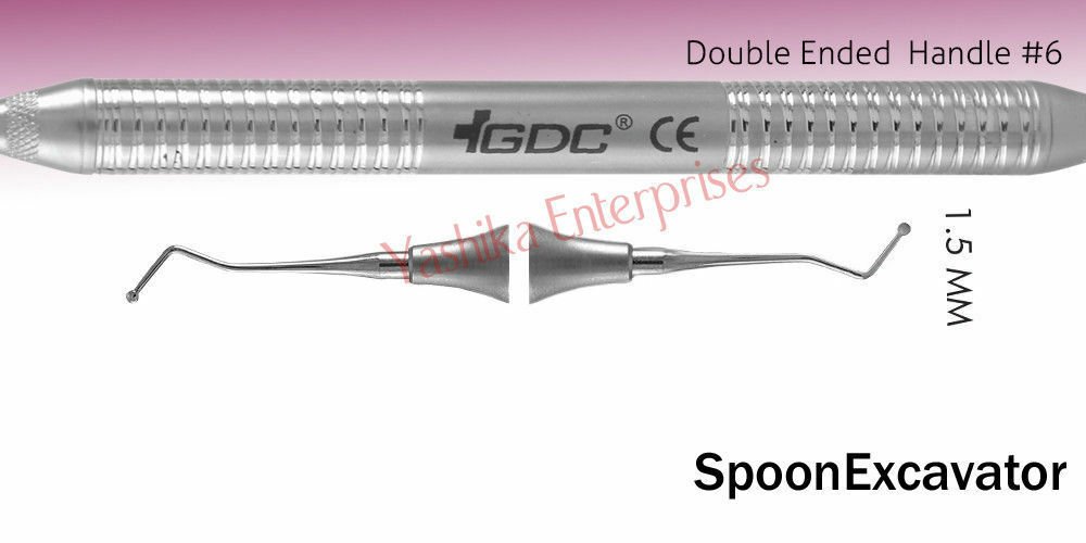 Dental Instrument SPOON EXCAVATOR Spoon Excavator #6 EXC18H Oral Care Tool