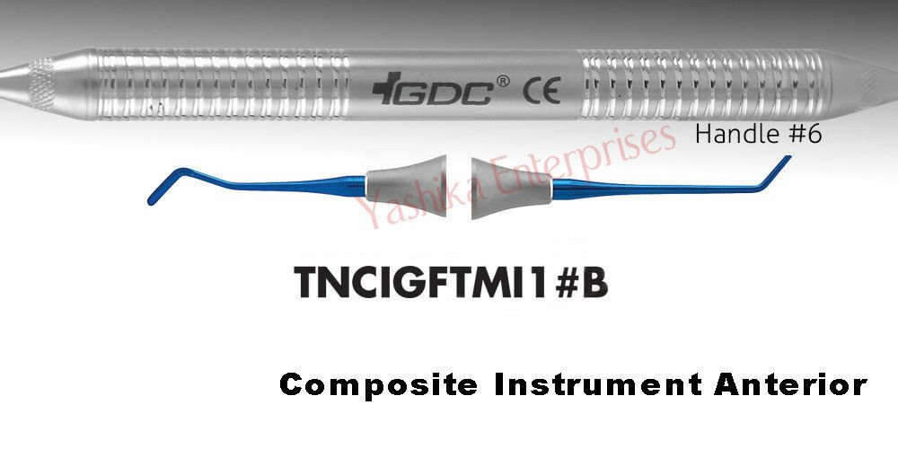 Dental ANTERIOR KIT WITH TITANIUM COATING Extra Flex TNCIGFTMI1#B Tools BVJS