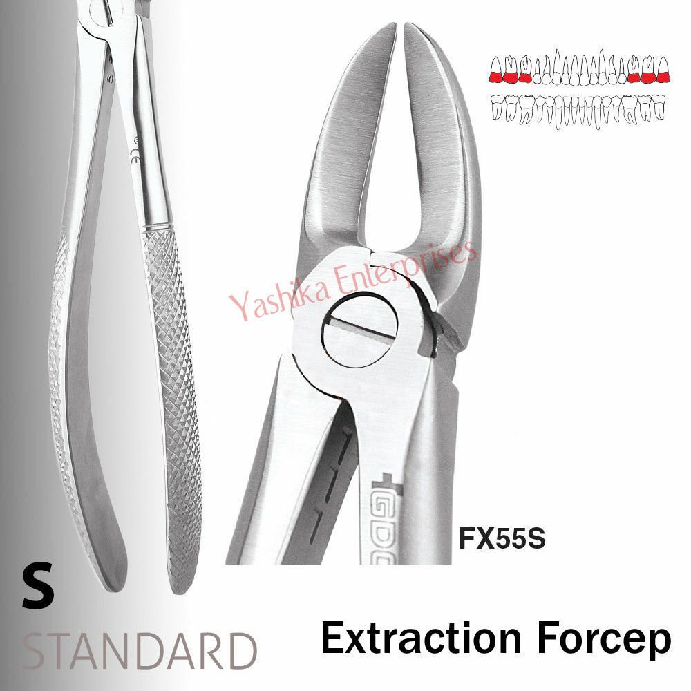 Dental Extraction Forceps Upper Molars #55 Standard FX55S Separating Instrument