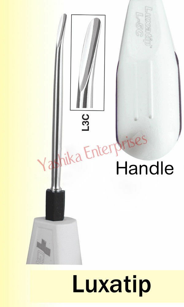 Dental Instrument LUXATIP # 3mm Curved L3C Surgery Tool For Oral Tool HUA