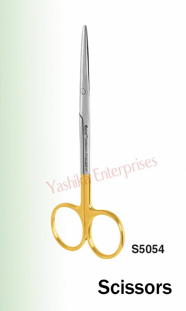Dental Instrument SCISSORS Metzenbaum TC # Straight (12cm) S5054 Tool MMNB