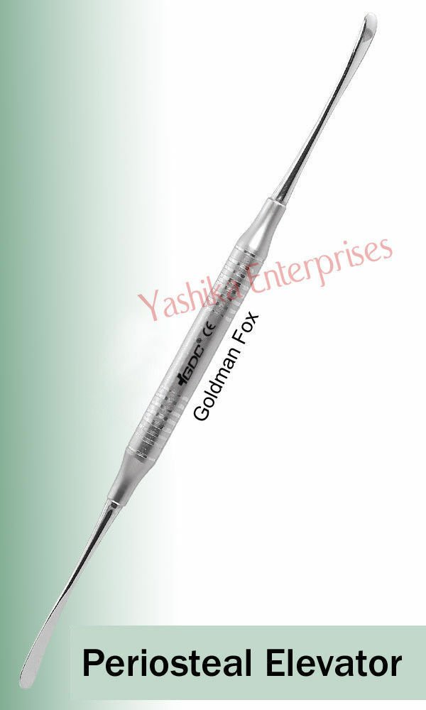 Dental PERIOSTEAL ELEVATOR Goldman Fox # 6 P14 Oral Surgery Dentist Apparatus