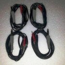 New 4 Nos Electrode Cable Lead Wires Electrotherapy Dynopulse Machine DPF