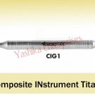 Dental Instrument COMPOSITE INSTRUMENT Gold Titanium # 6 CIG1 Tool HHTQ