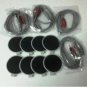 Cables and Re-usable Electrodes for 4 Channel Electrotherapy Machine