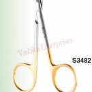 Dental Oral Surgery Scissors Spencer For Suture Cutting (13cm) Angular S3482 KJJ