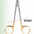 Dental Scissors Spencer For Suture Cutting (10cm) Angular S3481 Oral Care NKOD
