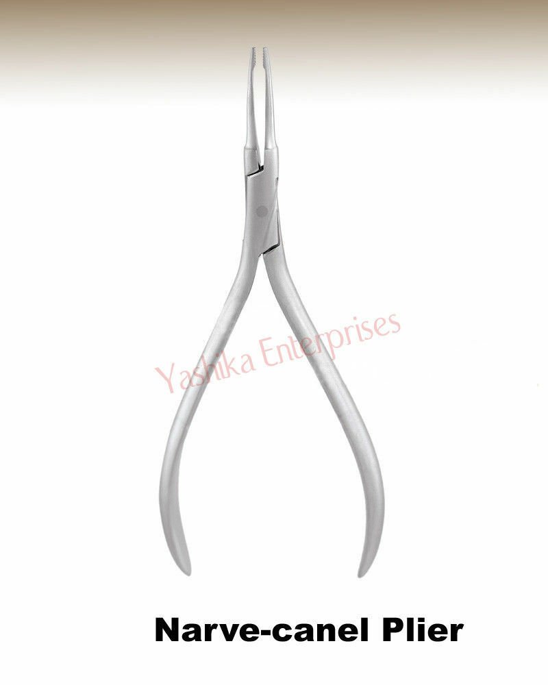 Dental ROOT FRAGMENT STEIGLITZ Nerve-Canal Pliers # Straight RFES FDA Tool JHDW