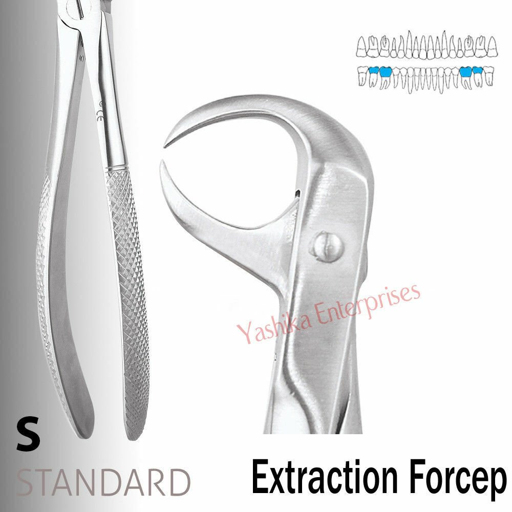 Dental Instrument EXTRACTION FORCEPS Lower Molars # 86 Standard FX86S Oral KHF