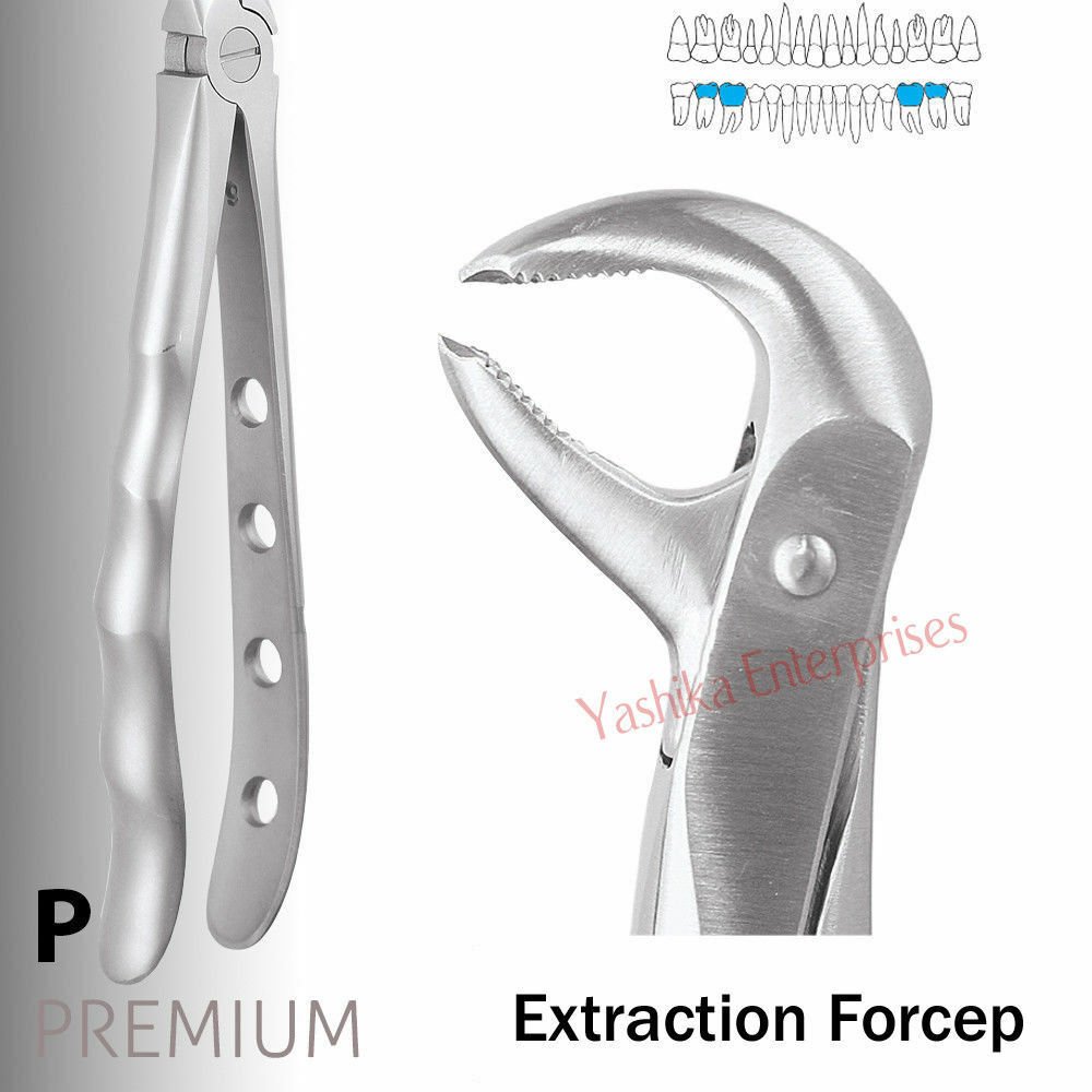 Dental EXTRACTION FORCEPS Lower Molars # 73 Premium FX73P Forceps Tool VJD