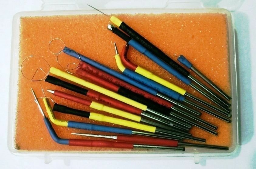 Set of 13 pcs DENTAL Surgery Dermatology Monopolar Tips for Electrosurgery unit