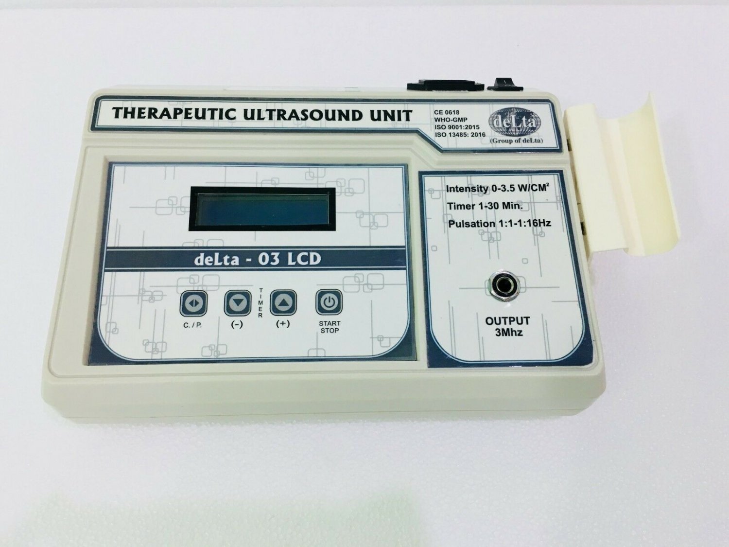New Portable Ultrasonic Therapy 3 Mhz Ultrasound Machine Relief Device Unit