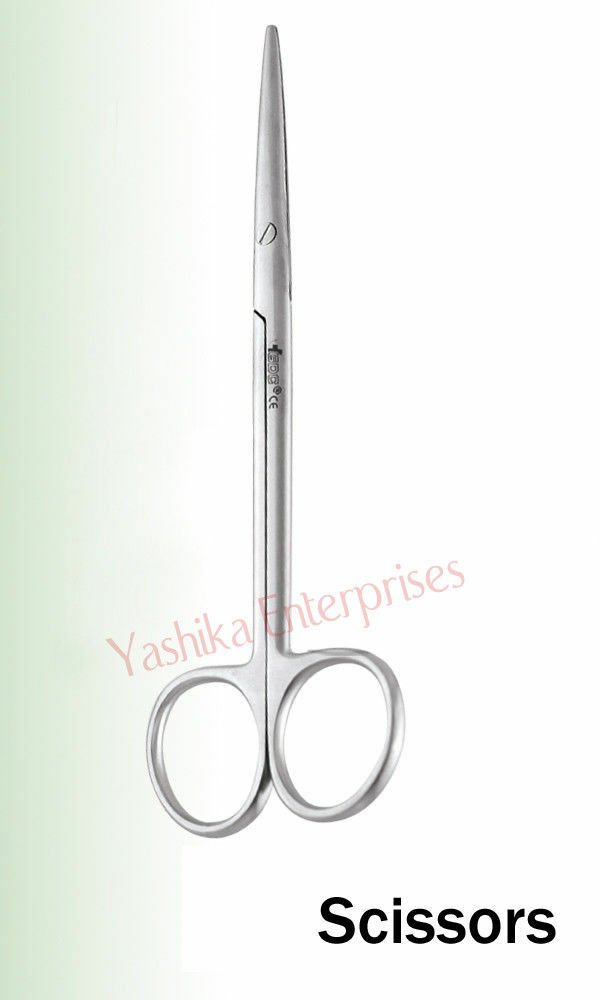 Dental SCISSORS Metzenbaum # Straight (14.5cm) Stainless Steel S28 Oral Tool ryh