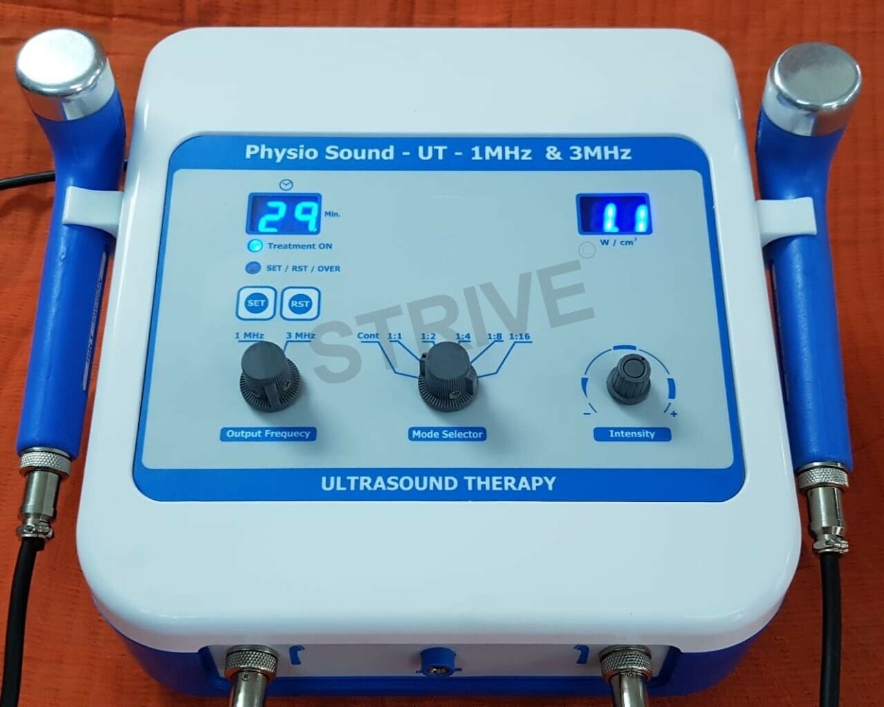 Best 1Mhz & 3Mhz Professional Ultrasound Ultrasonic Therapy Strive Machine FHDI