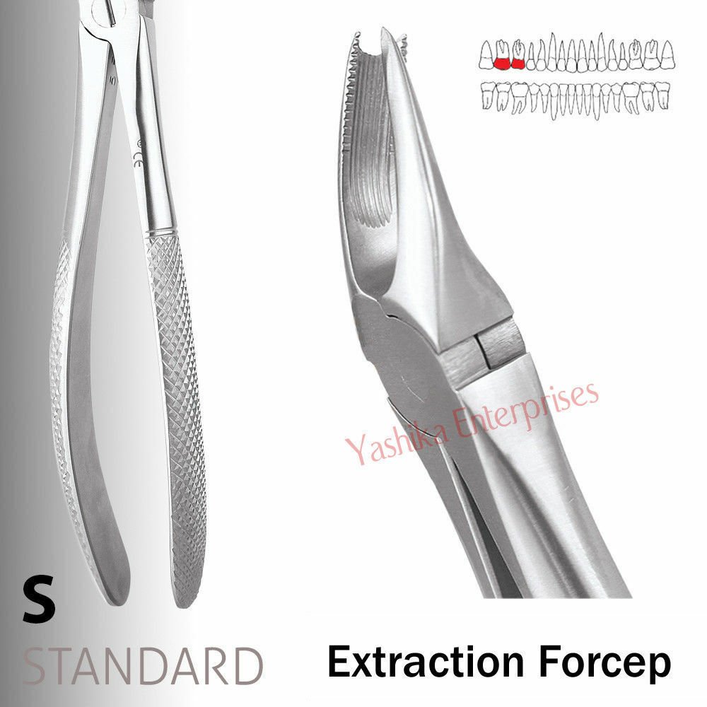 Dental EXTRACTION FORCEP Upper Molars #89 Standard FX89S Stainless Steel Forceps
