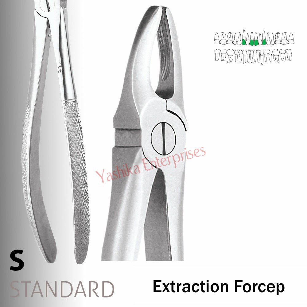 Dental Instrument EXTRACTION FORCEPS Upper Anteriors # 1 Standard FX1S Tool dhg