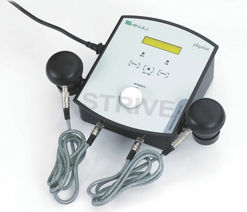 New 1&3 MHz Ultrasound therapy machine with Inbuilt Programs Deep Heat Treatment