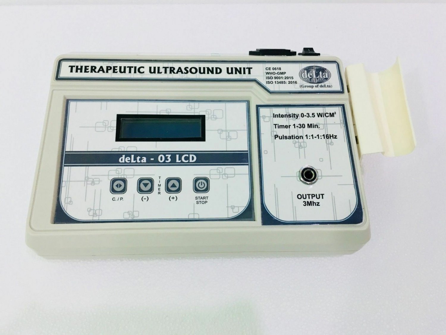 New 3 Mhz Ultrasound Therapy Machine Electrotherapy Pain relief Home Handy DSD