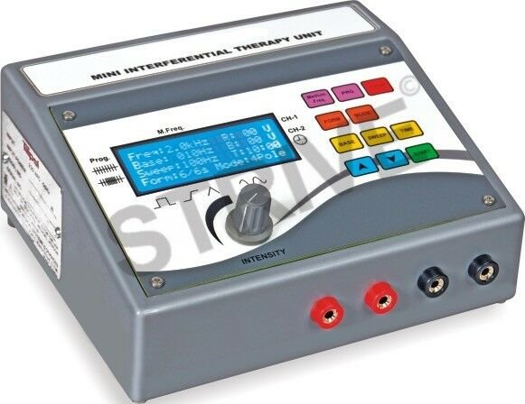 Compact Mini LCD Interferential Therapy Electrotherapy Massager Portable Unit
