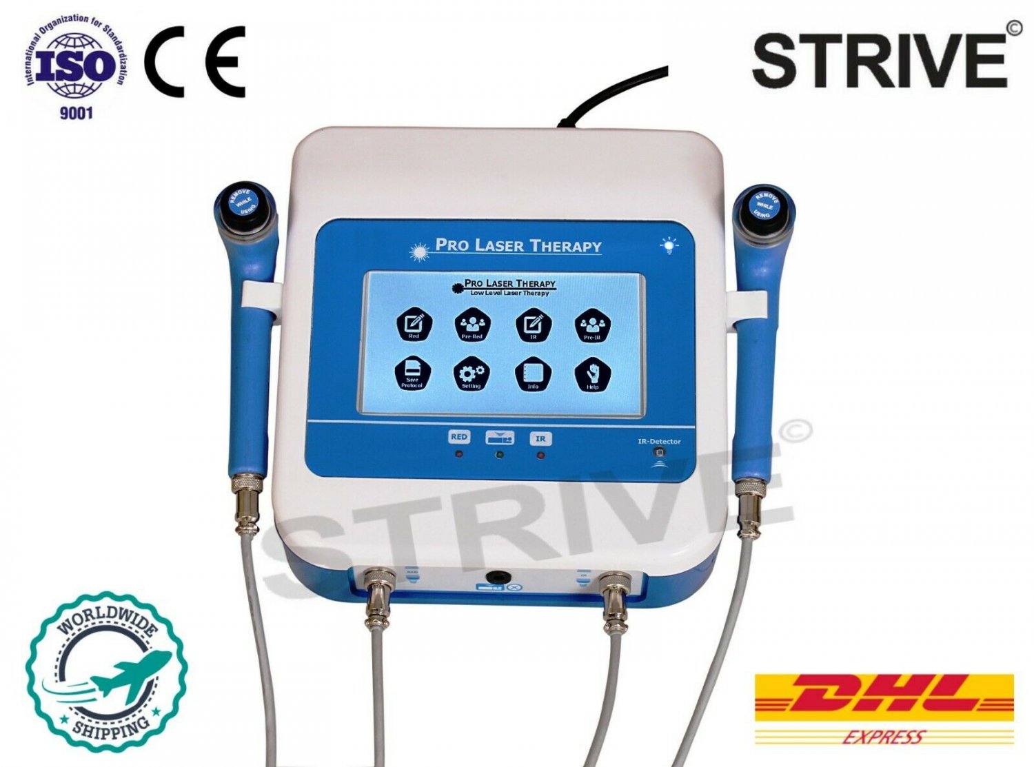 Pro Touch Screen Low Level Laser Therapy (Red & IR) Physiotherapy Machine