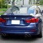 BMW Taillights Tail Lights Set LED 4 Series F32 F33 F36 F83 M4 LCI, OE (Genuine)