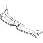 BMW 51717017022 Windshield Cowl Cover, Windscreen Panel Z4 E86 E85 OE (Genuine)