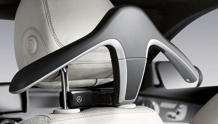 Mercedes-Benz Coat Hanger + Base Support, OE (Genuine)