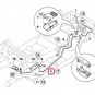 BMW 61129176955 Battery cable, positive, below-floor 6 Series, OE (Genuine)