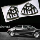 Mercedes-Benz 2x A2228171200 Maybach Side "M" Emblems SET, W222, OE (Genuine)