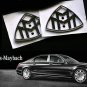 Mercedes-Benz 2x A2228171200 Maybach Side "M" Emblems SET, W222, OE (Genuine)