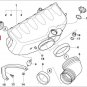 BMW 11617835861 Intake Manifold System Hose, OE Genuine