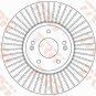 TRW DF6222 Brake Disc for HYUNDAI
