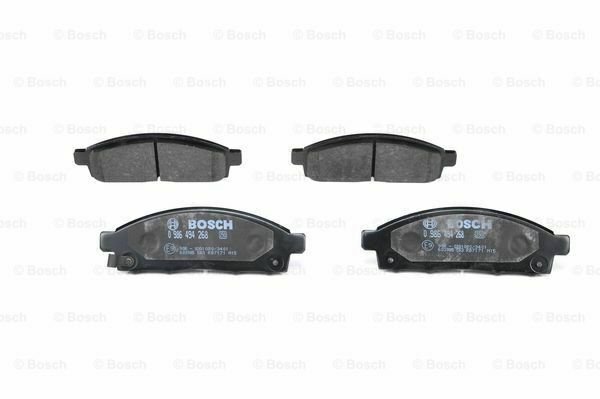BOSCH 0986494268 Brake Pad Set, disc brake for MITSUBISHI