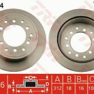 TRW DF4484 Brake Disc for TOYOTA