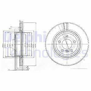 DELPHI BG3938 Brake Disc for BMW