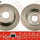 TRW DF2557 Brake Disc for BMW