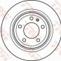 TRW DF2557 Brake Disc for BMW