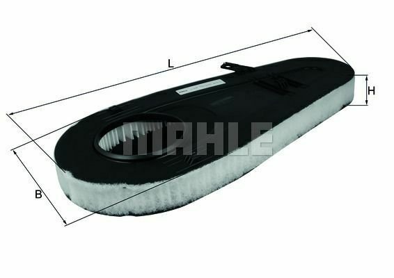 MAHLE LX3598 Air Filter for BMW