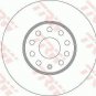 TRW DF4295 Brake Disc for AUDI, SEAT, SKODA, VW