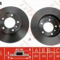 TRW DF1804 Brake Disc for DAIMLER, JAGUAR