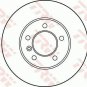 TRW DF1804 Brake Disc for DAIMLER, JAGUAR