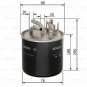 BOSCH 0450906459 Fuel filter for AUDI
