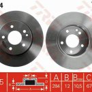 TRW DF2654 Brake Disc for MERCEDES-BENZ