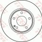 TRW DF2654 Brake Disc for MERCEDES-BENZ