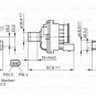 BOSCH 0392023004 Additional Water Pump for MERCEDES-BENZ, VW