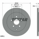 TEXTAR 92222200 Brake Disc for SUZUKI
