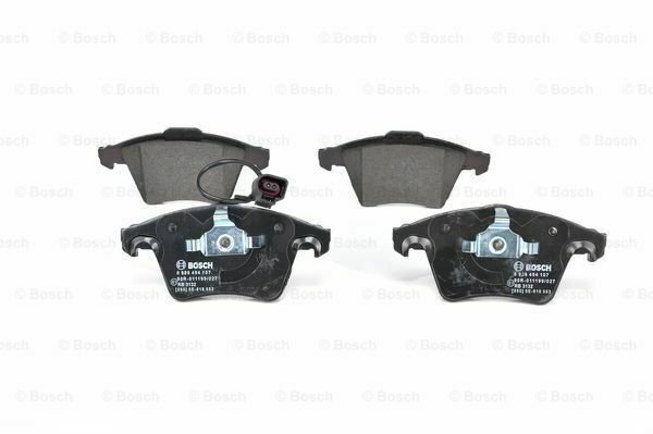 BOSCH 0986494107 Brake Pad Set, disc brake for VW