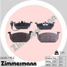 ZIMMERMANN 22035.175.2 Brake Pad Set, disc brake for AUDI, SEAT, SKODA, VW